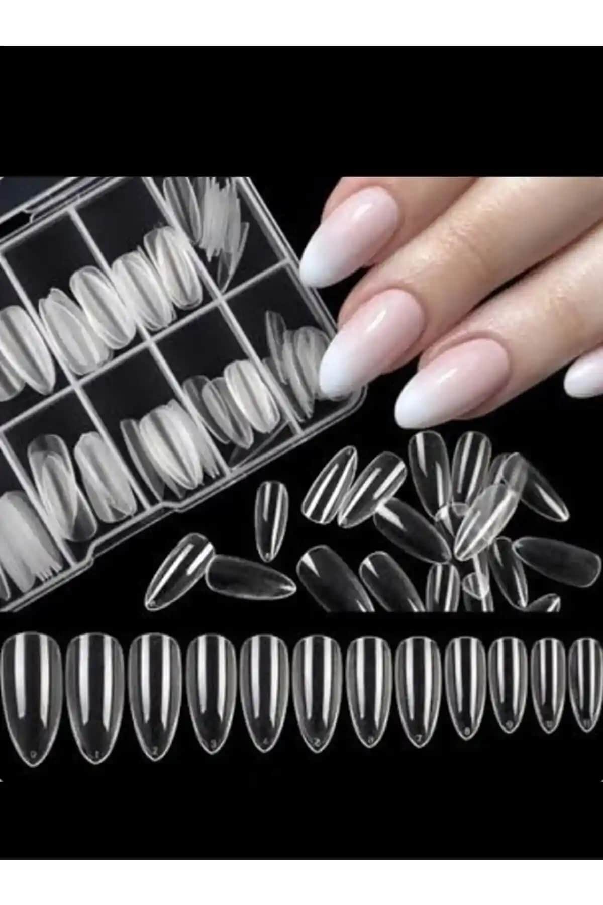 Genel Markalar Kutulu 100’lü Şeffaf Badem Protez Tırnak Ürünü İncelemesi ve Kullanım Avantajları