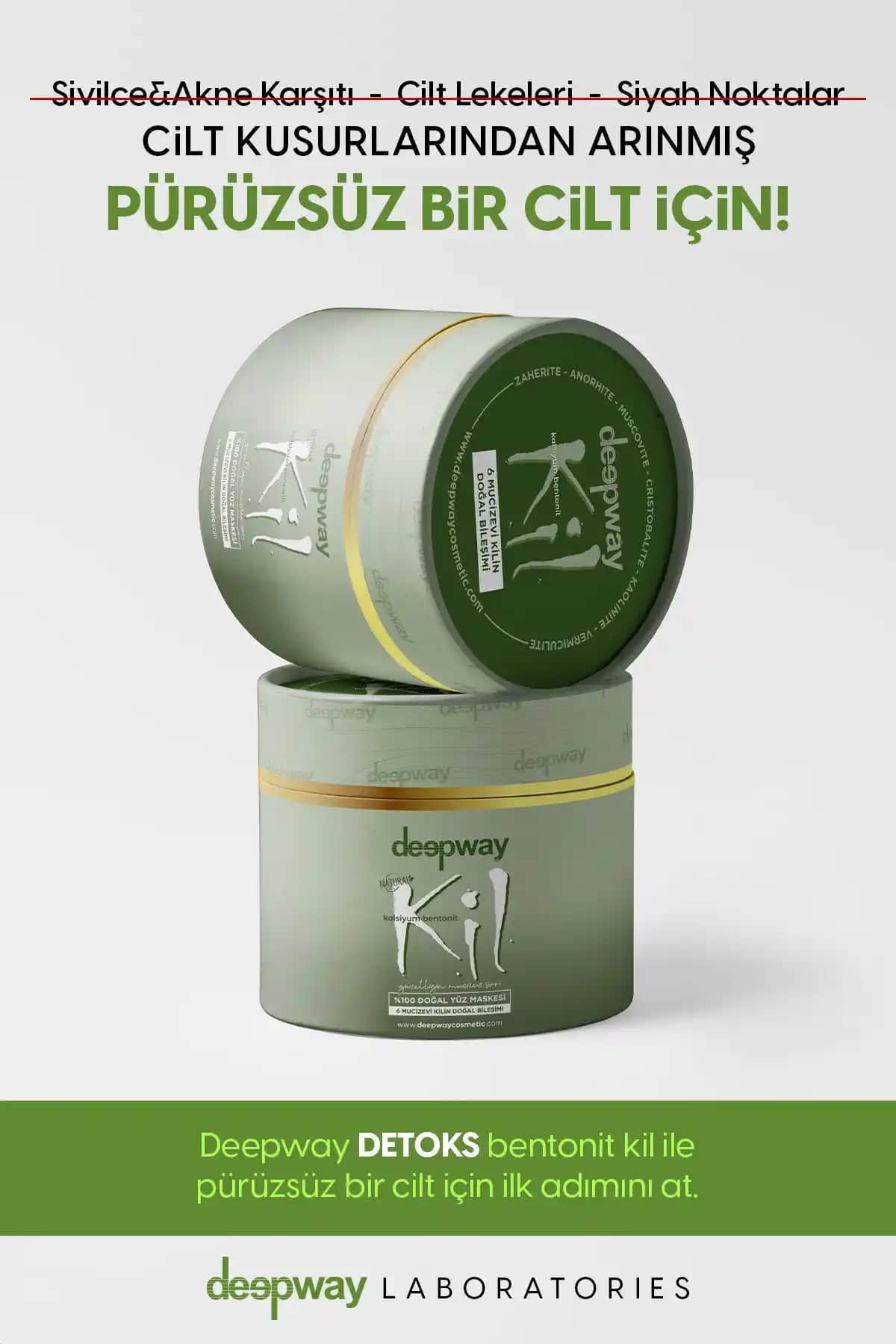 Kil Maskeleri Karşılaştırması: Deep Way Bentonit ve New Essentials Kolajen Maskeleri