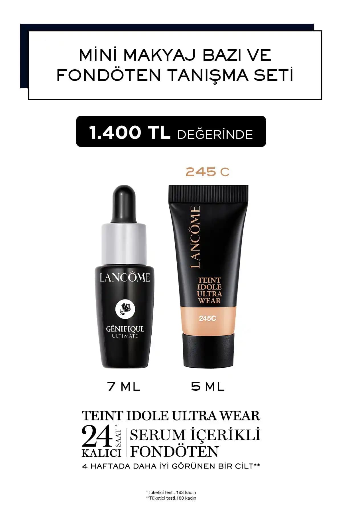 Lancome Mini Makyaj ve Cilt Bakım Seti: Pratik ve Yüksek Kalite Güzellik Deneyimi