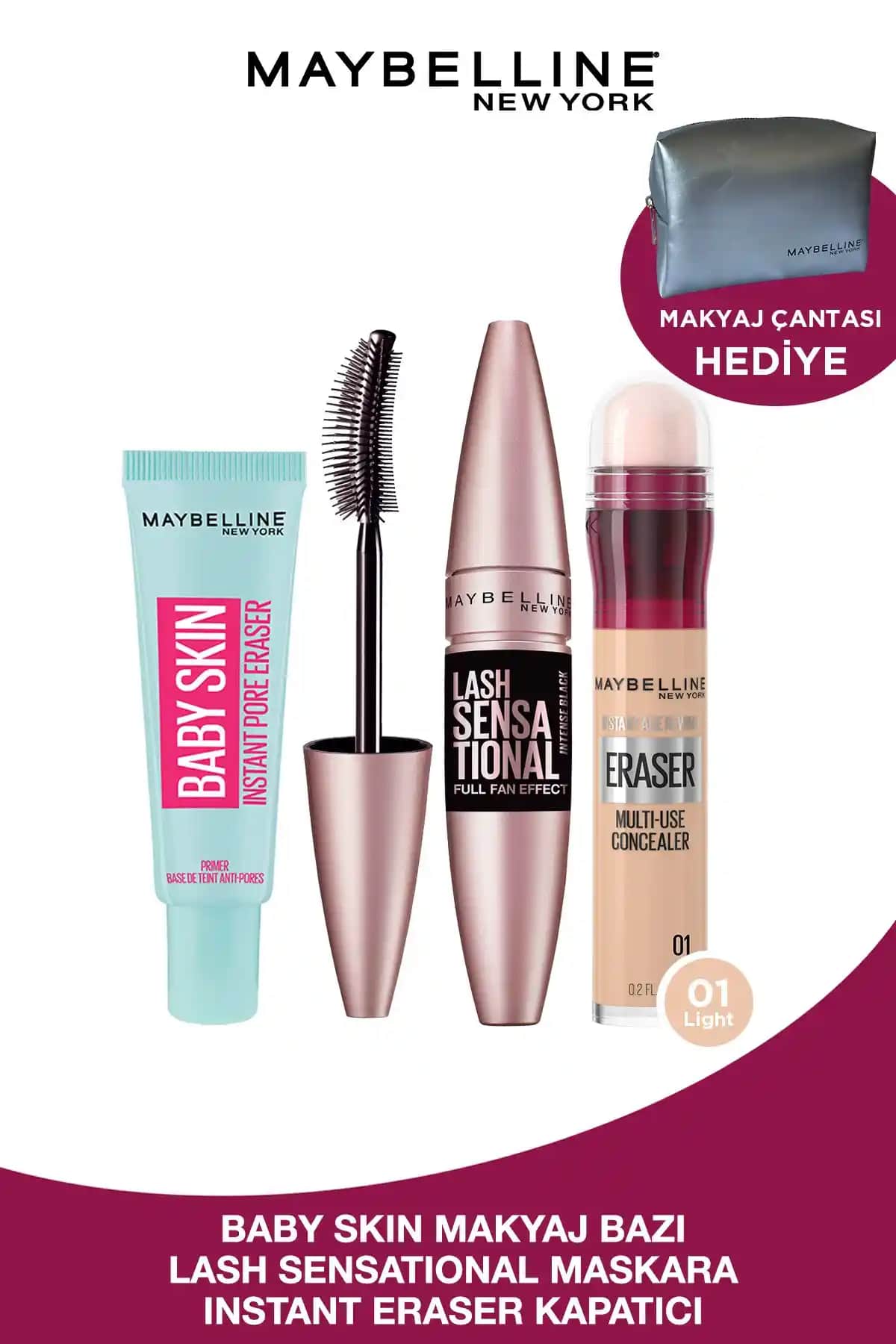 Maybelline New York Makyaj Ürünleri İncelemesi: Maskara, Kapatıcı ve Makyaj Bazı