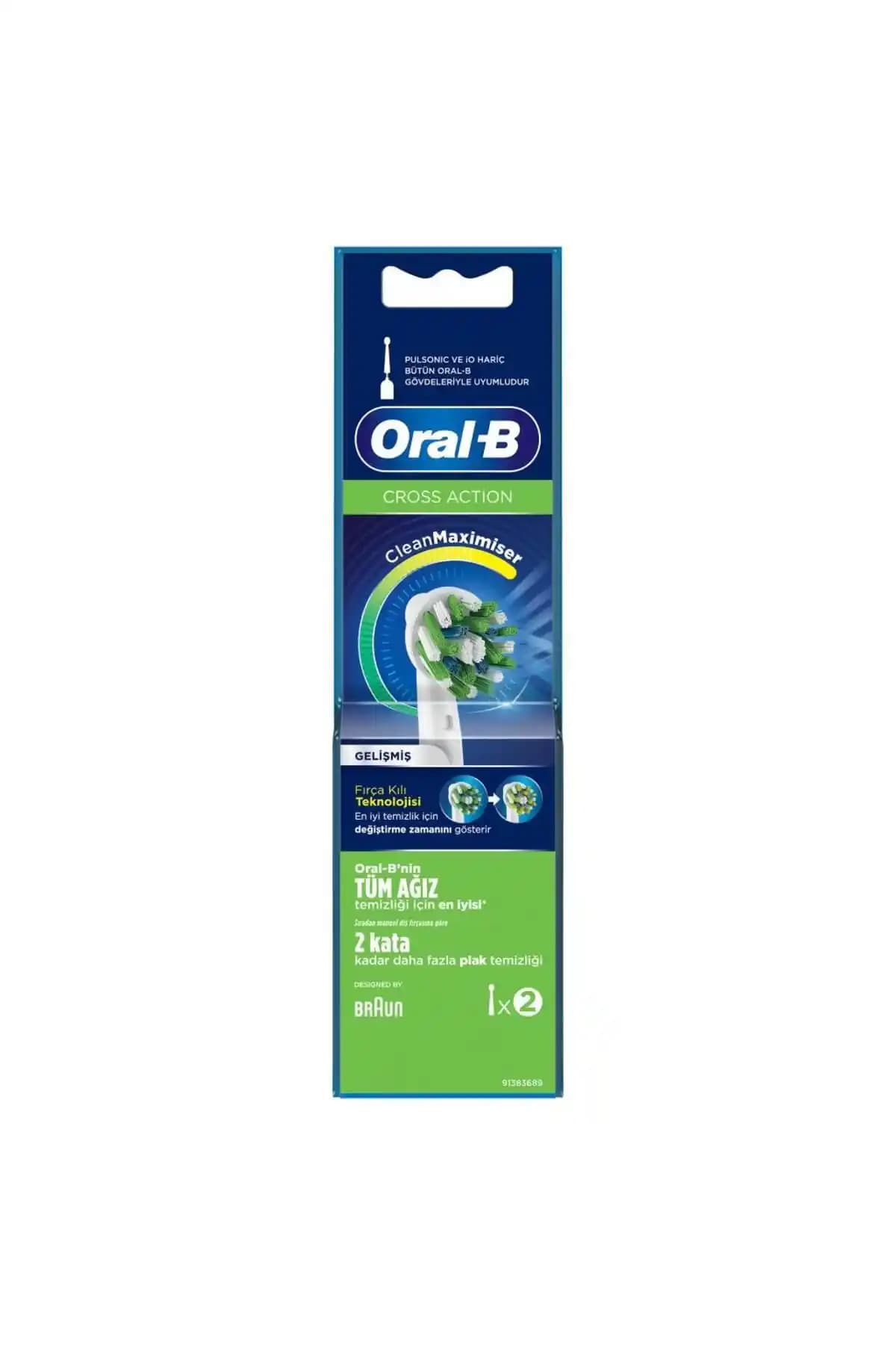 Oral-B Yedek Başlıkları Karşılaştırması: Clean Maximiser ve Cross Action Özellikleri
