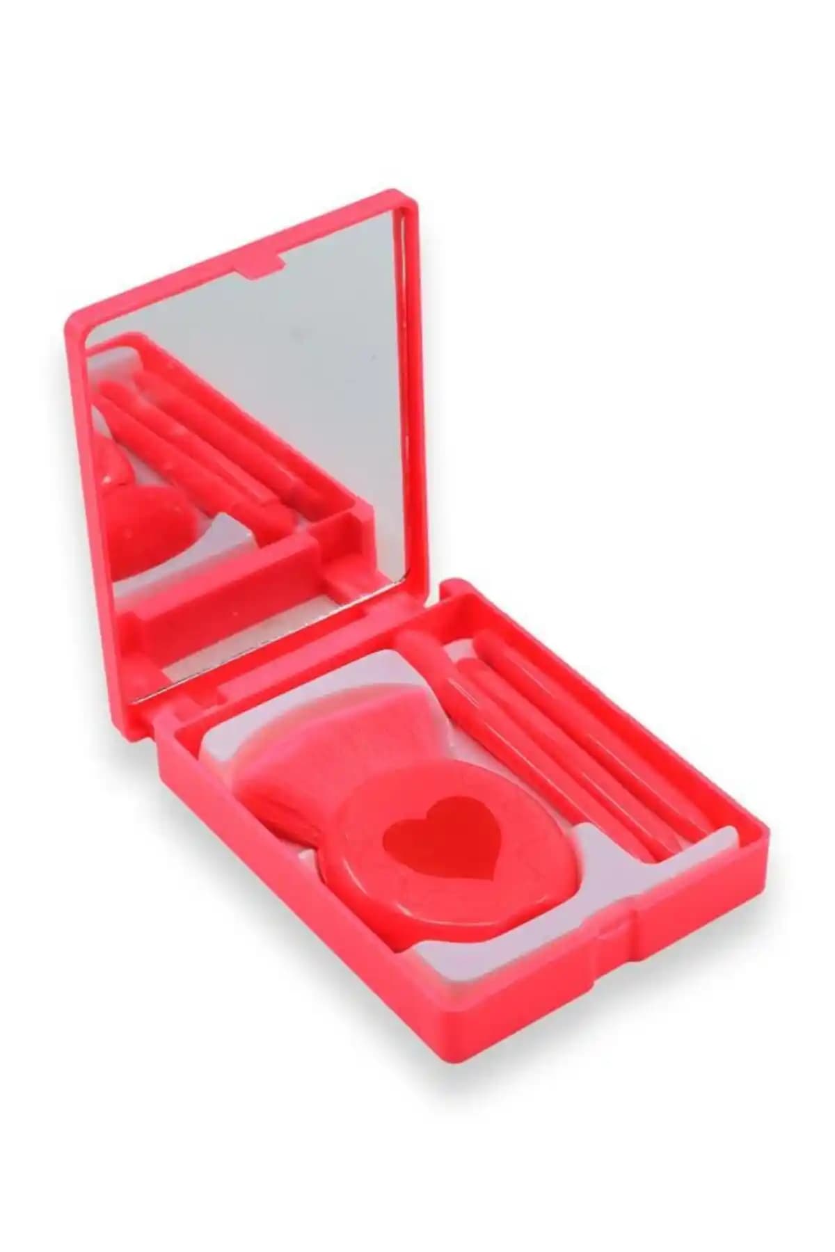 MUJGAN Profesyonel Taşınabilir Aynalı Makyaj Fırça Seti Şık ve Kullanışlı Tasarım