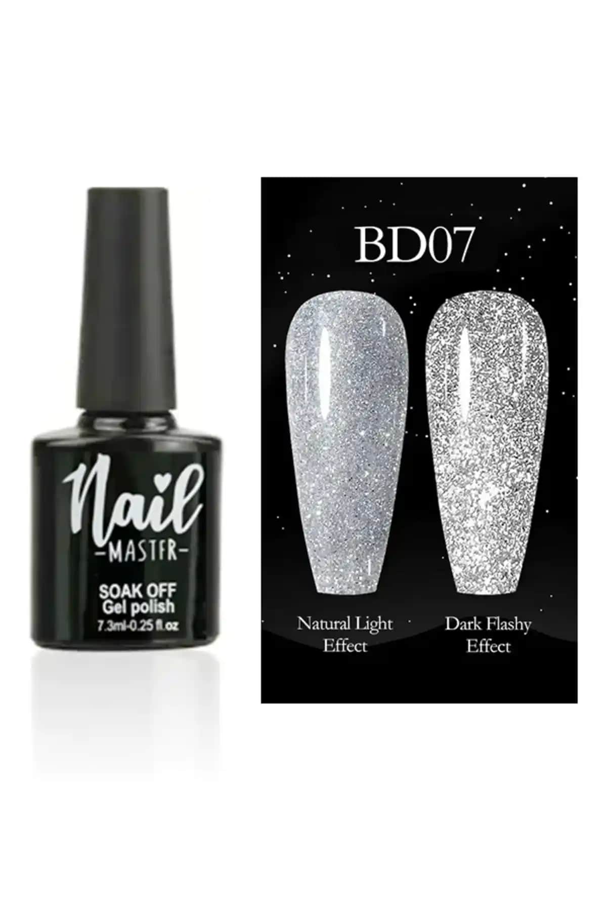 Nail Master Kalıcı Oje Flash Disco Club Serisi 7,3ml Parlak ve Uzun Süre Dayanıklı