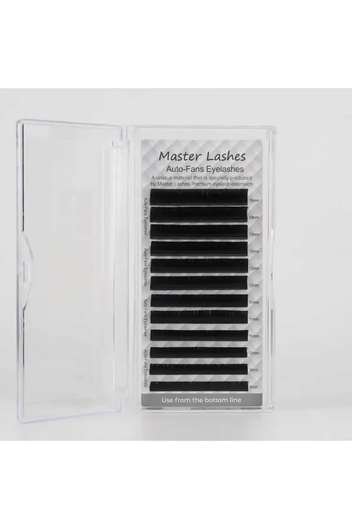 Master Lashes Ipek Kirpik Auto-fan 0,07c ve 0,07d Miks Karşılaştırması