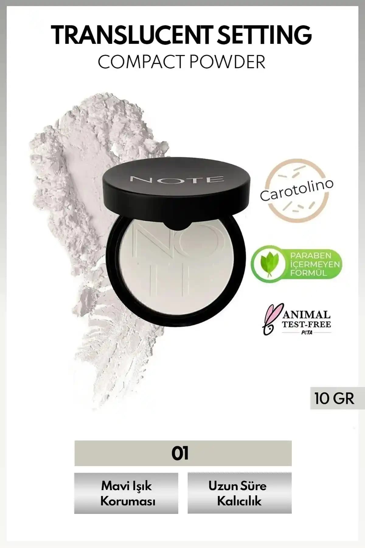 Note Cosmetics Şeffaf Makyaj Sabitleyici ve Matlaştırıcı Pudra Ürün İncelemesi