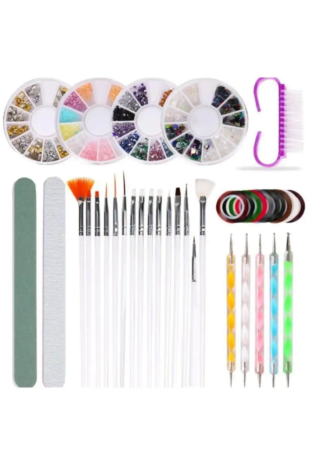 Ocean Tırnak Desen Seti: Çok Fonksiyonlu ve Yüksek Kaliteli Tırnak Tasarım Araçları