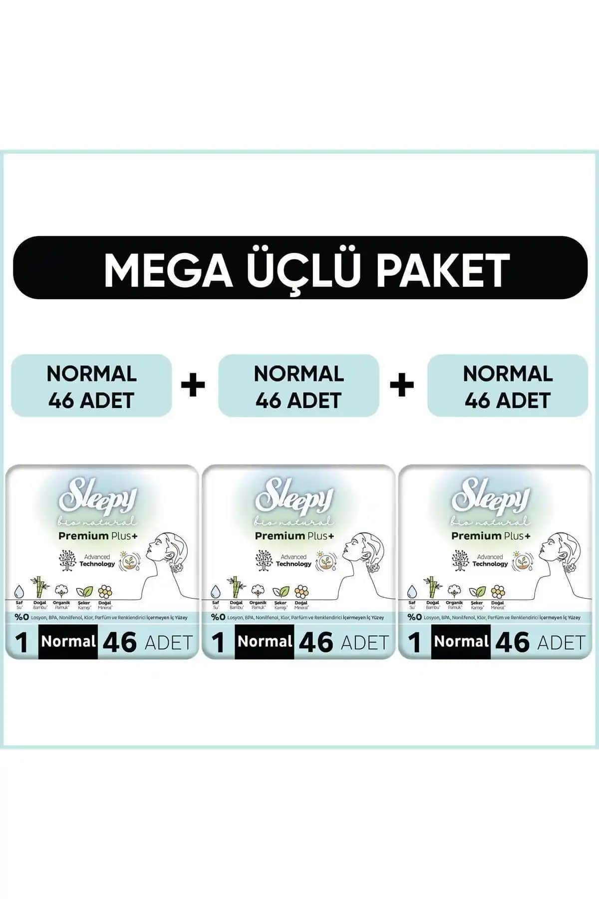 Sleepy Bio Natural Premium Plus ve Sleepy Natural Normal Ped Karşılaştırması
