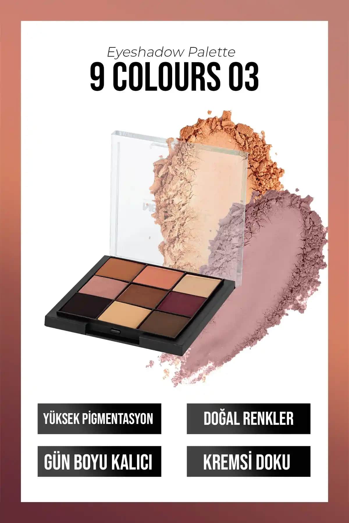 Yeni Well Eyeshadow Palette 9 Renk No 03 ile Göz Makyajında Yenilik ve Çok Yönlülük