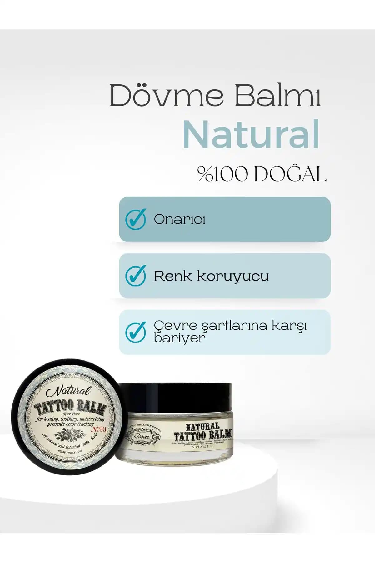 Rosece Doğal Dövme Kremi: Doğal İçeriklerle Dövme ve Makyaj Bakımında Güvenilir Çözüm
