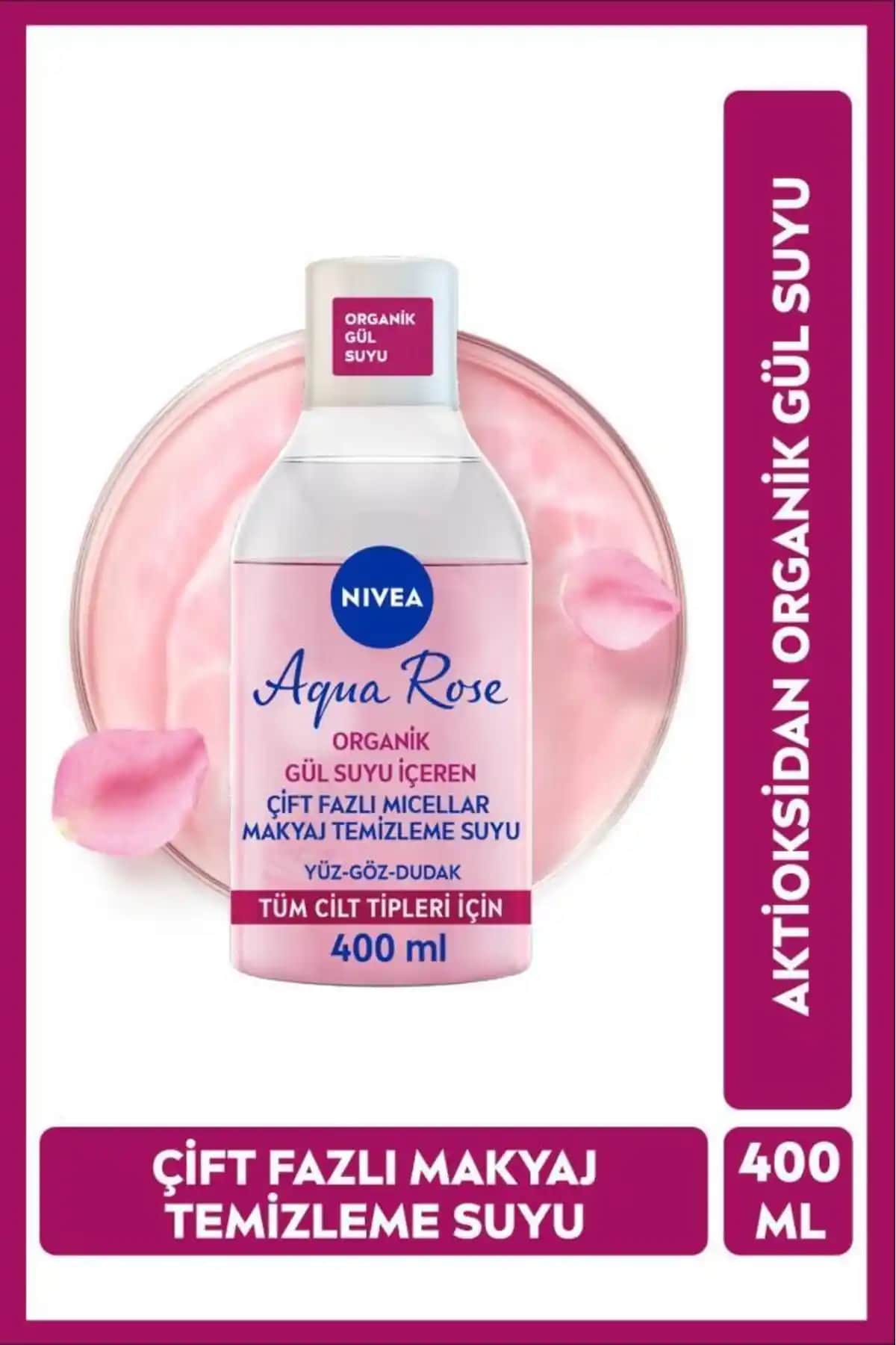 NIVEA Aqua Rose Micellar Gül Suyu: Hassas Ciltler İçin Doğal ve Etkili Temizlik Ürünü
