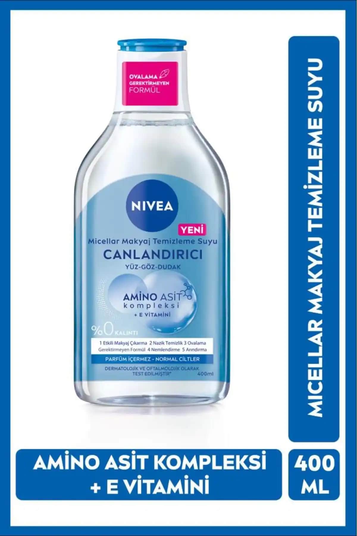 NIVEA Canlandırıcı Micellar Makyaj Temizleme Suyu Ürün İncelemesi ve Kullanıcı Yorumları