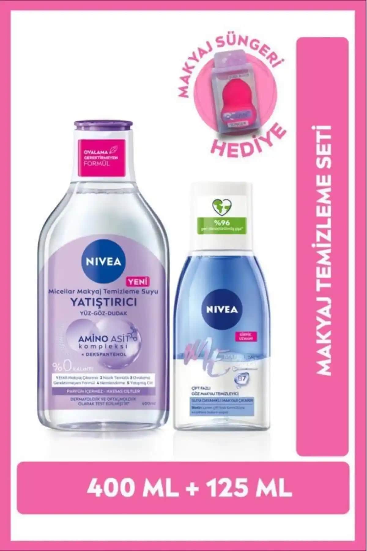 NIVEA Çift Fazlı Göz Makyaj Temizleyici ve Micellar Su: Hassas Ciltler İçin Güvenilir Temizlik Çözümü