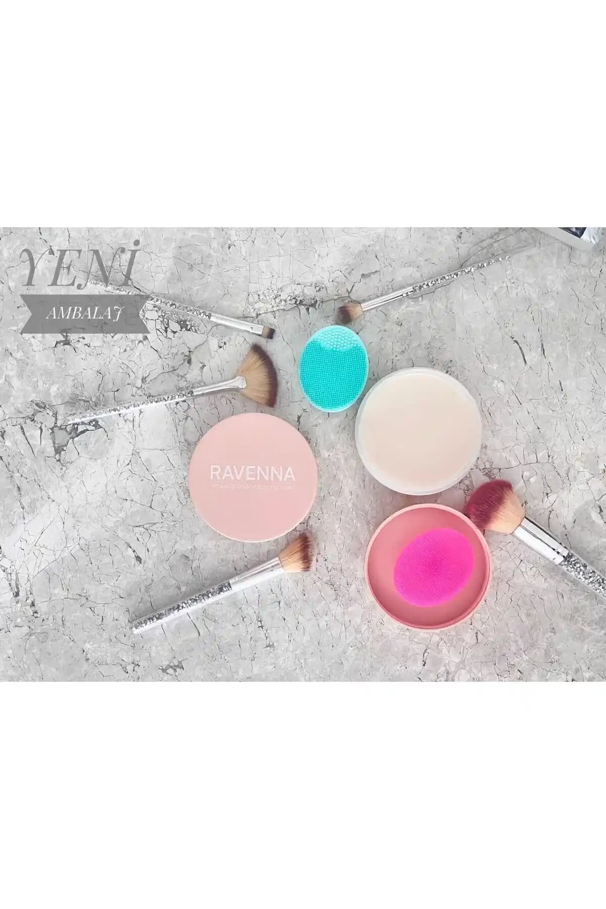 RAVENNA Makyaj Fırçası ve Sünger Temizleme Sabunu: Hijyenik ve Doğal Temizlik Çözümü