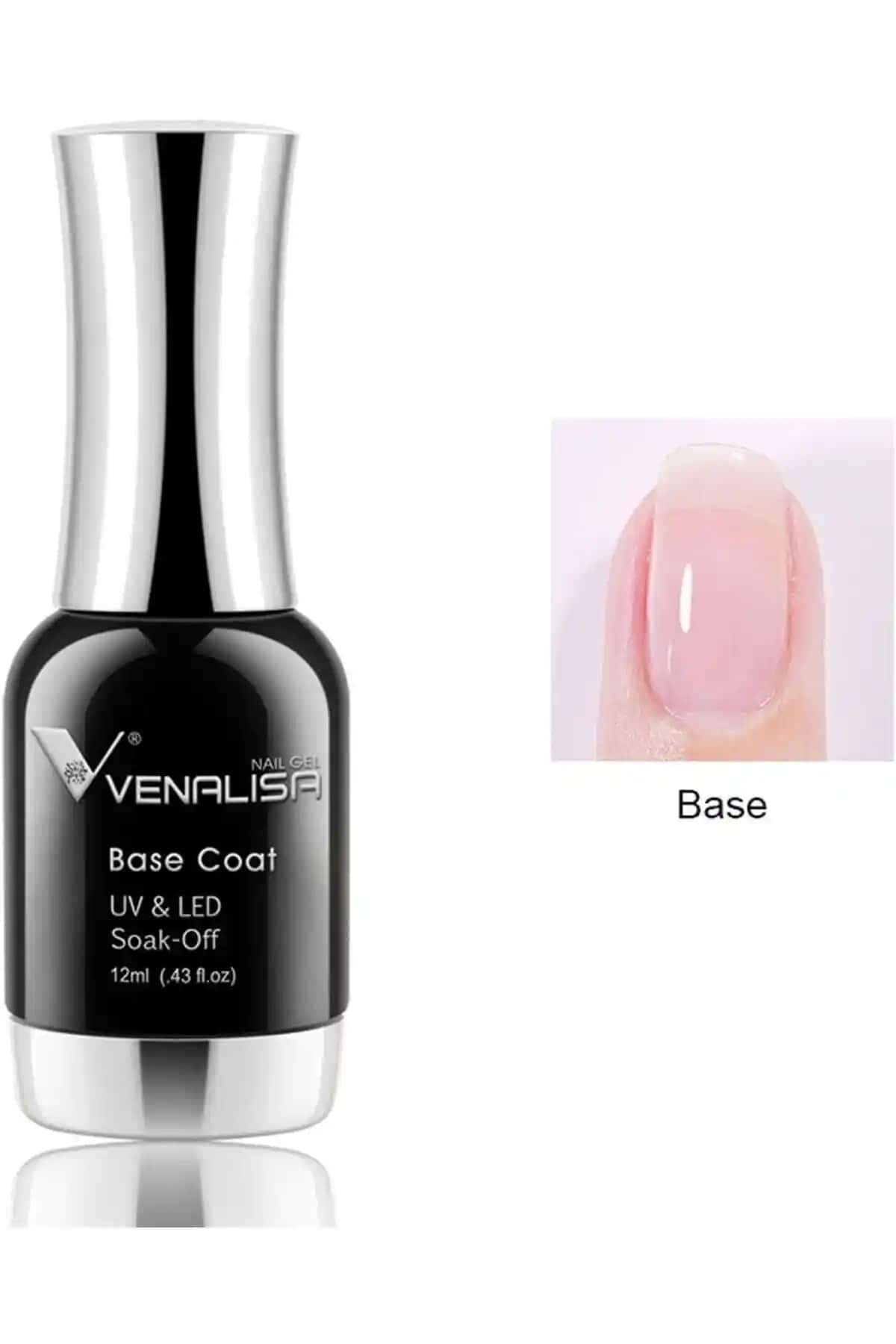 Venalisa Base Coat 12 ml Kalıcı ve Koruyucu Oje Alt Katmanı Ürünü