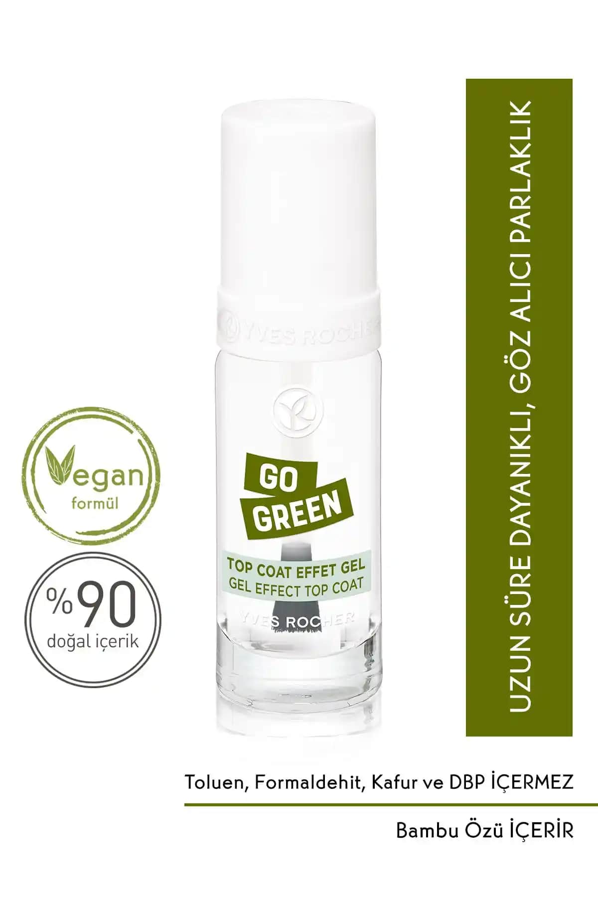 Yves Rocher Jel Etkili Tırnak Parlatıcısı ile Tırnaklarınızda Mükemmel Parlaklık ve Sağlık