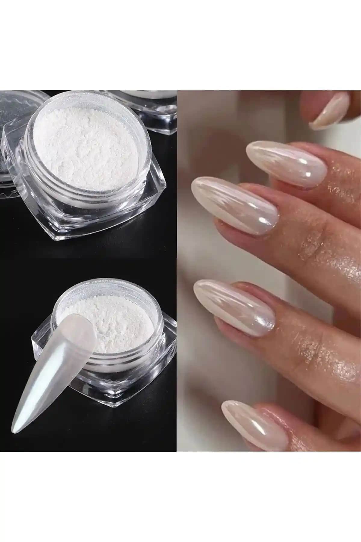 Epoksi Kalıp Cank İnci Tozu ve Nana Nail Art Krom Setleri Karşılaştırması