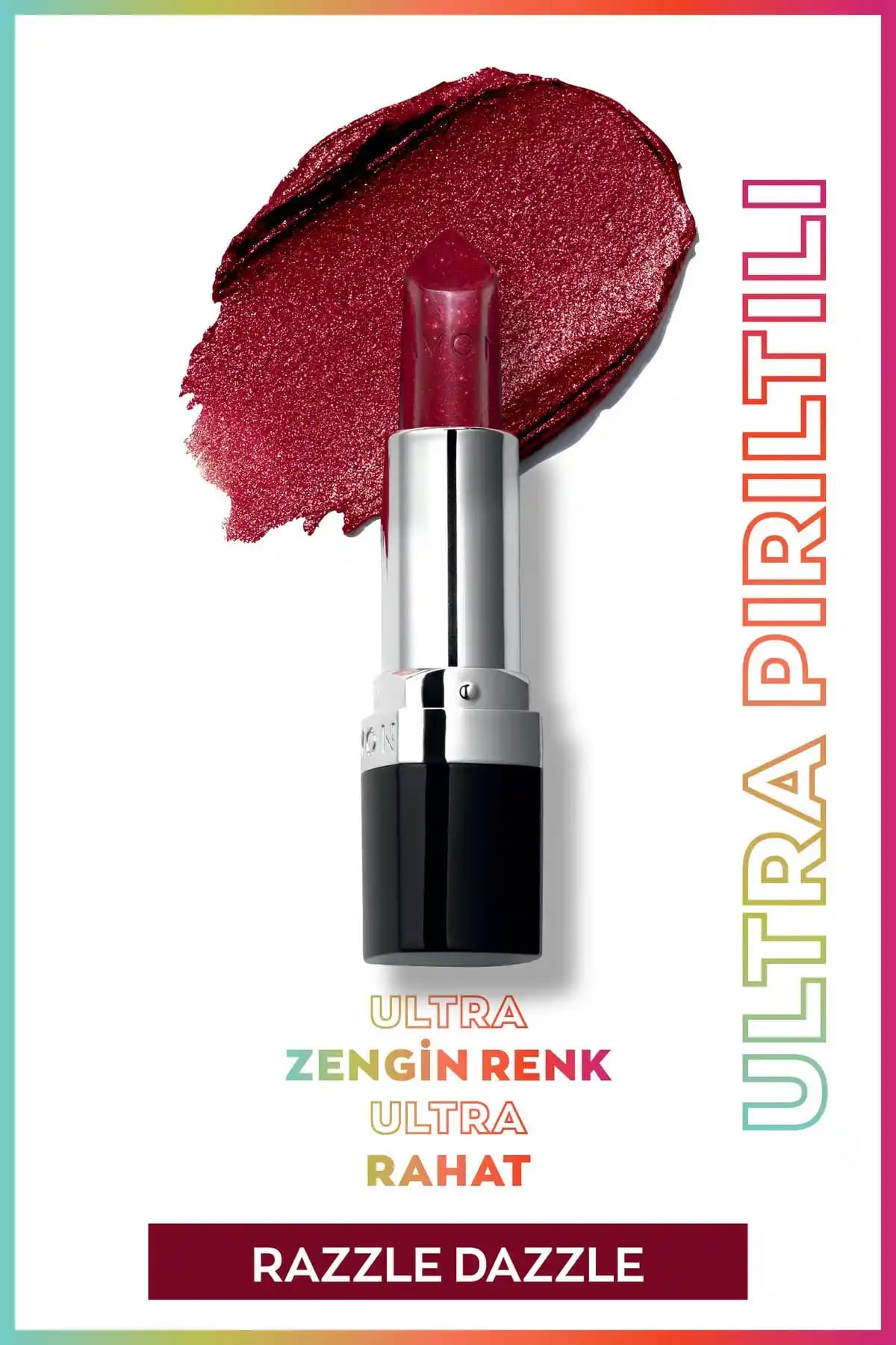 Avon Ultra Shimmer Ruj Karşılaştırması Razzle Dazzle ve Ruby Glitz Özellikleri