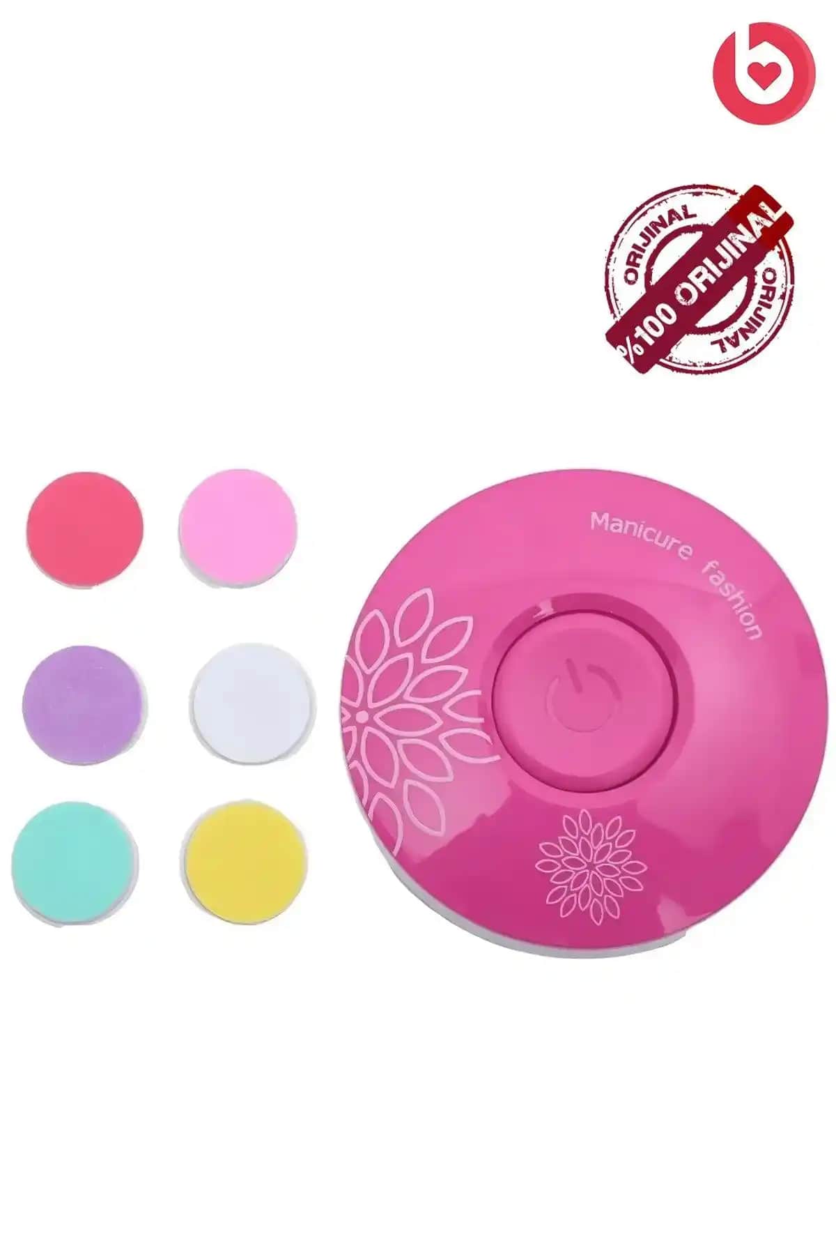 CARE Pembe Pilli Törpü Manikür Seti Bebek ve Çocuklar İçin Güvenli Bakım Çözümü