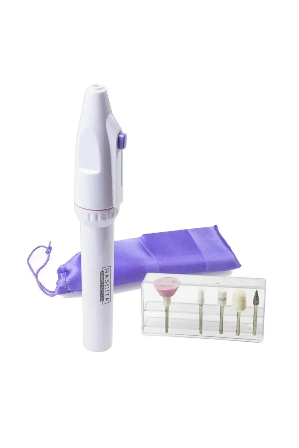 Nascita Pratik Manikür ve Pedikür Seti: Kablosuz ve Çok Fonksiyonlu Tırnak Bakım Cihazı