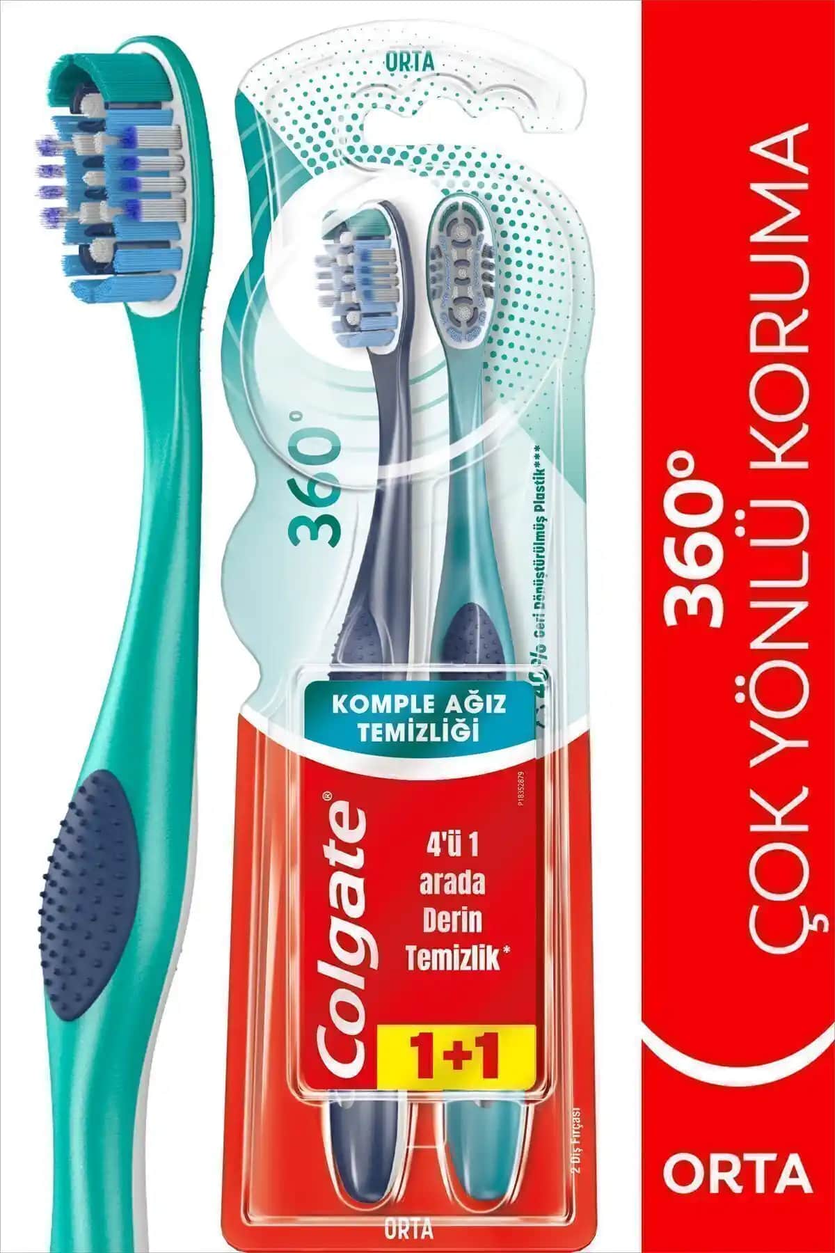 Colgate 360 Komple Ağız Temizliği Fırçası ile Günlük Diş Bakımında Etkili Çözüm