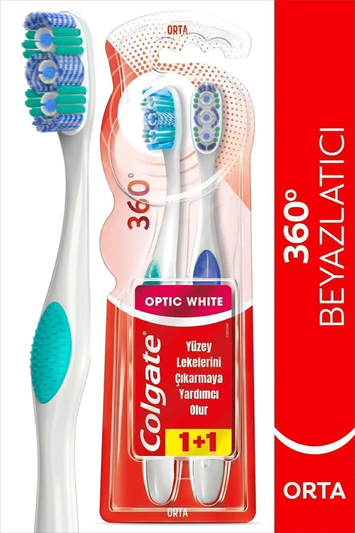 Colgate 360 Optik Beyaz Diş Fırçası ile Günlük Ağız Bakımında Etkili ve Çok Yönlü Temizlik