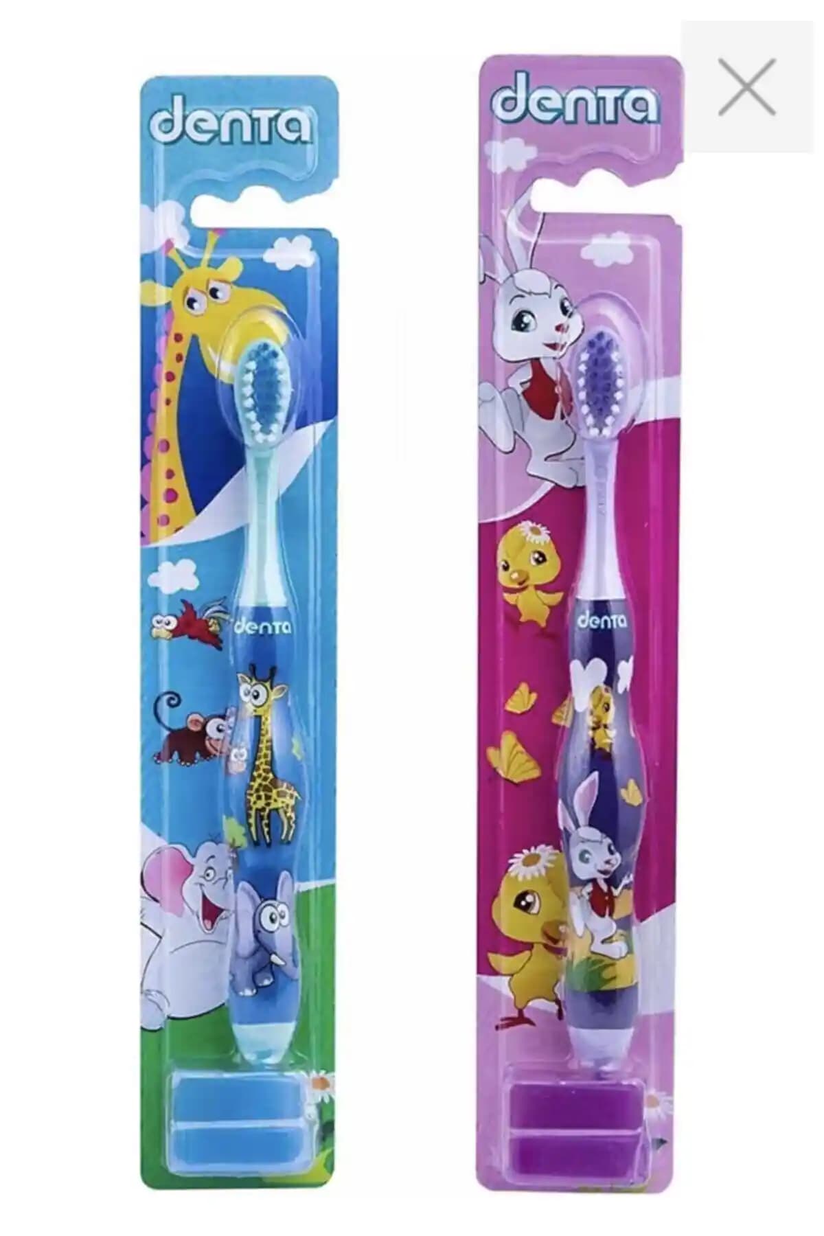 Denta 2 Adet Çocuk Diş Fırçası: Eğlenceli ve Güvenli Diş Bakımı İçin Uygun Tasarım