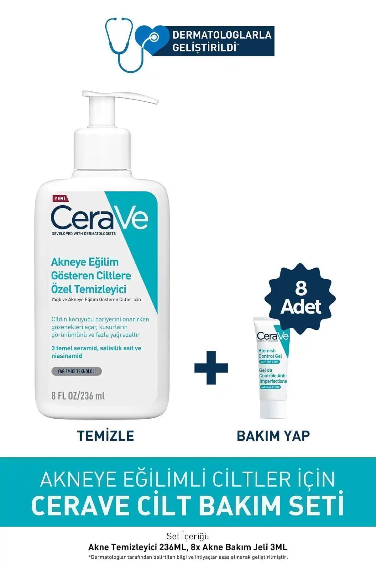 CeraVe Cilt Bakım Seti ve Garnier C Vitamini Serum Karşılaştırması
