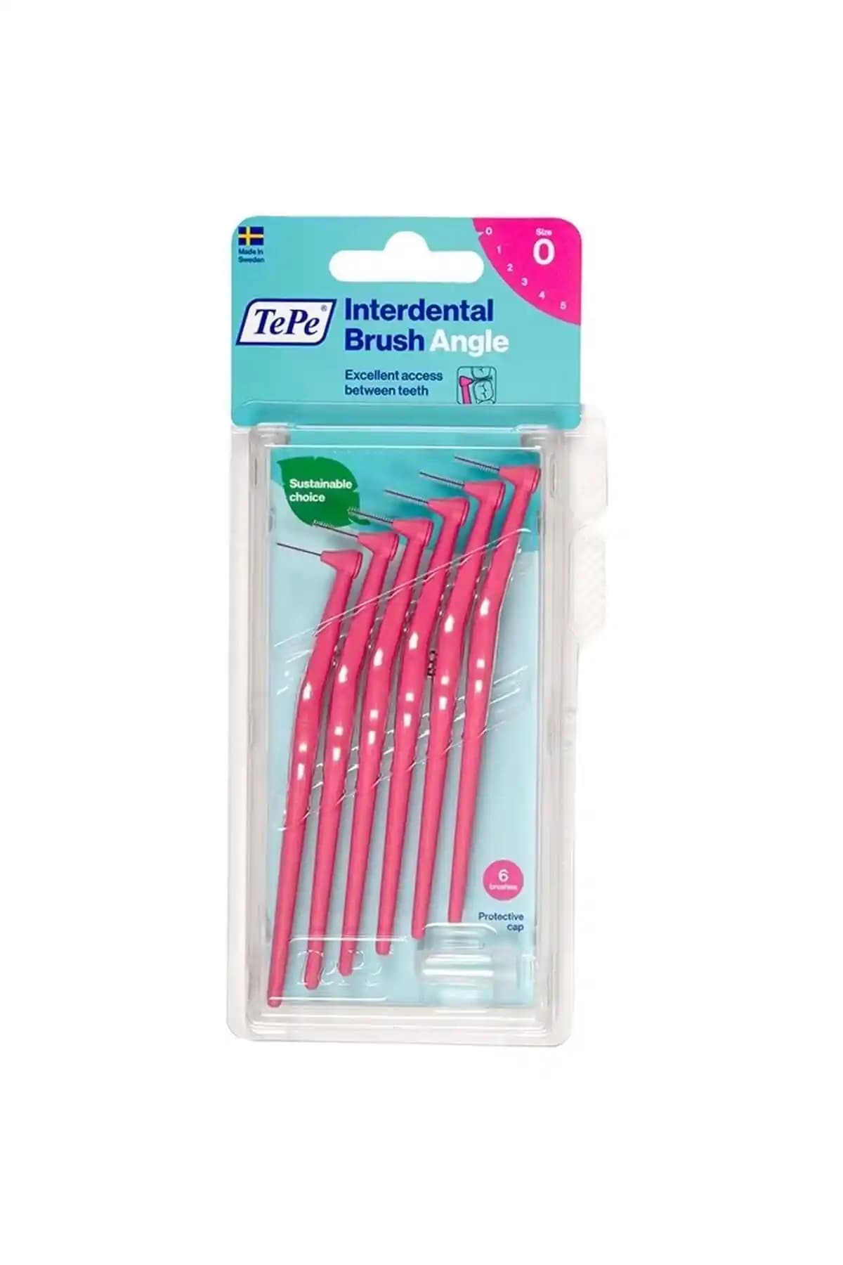 TePe Angle Arayüz Fırçası Pembe 0,4 Mm ile Etkili ve Konforlu Oral Temizlik Çözümü