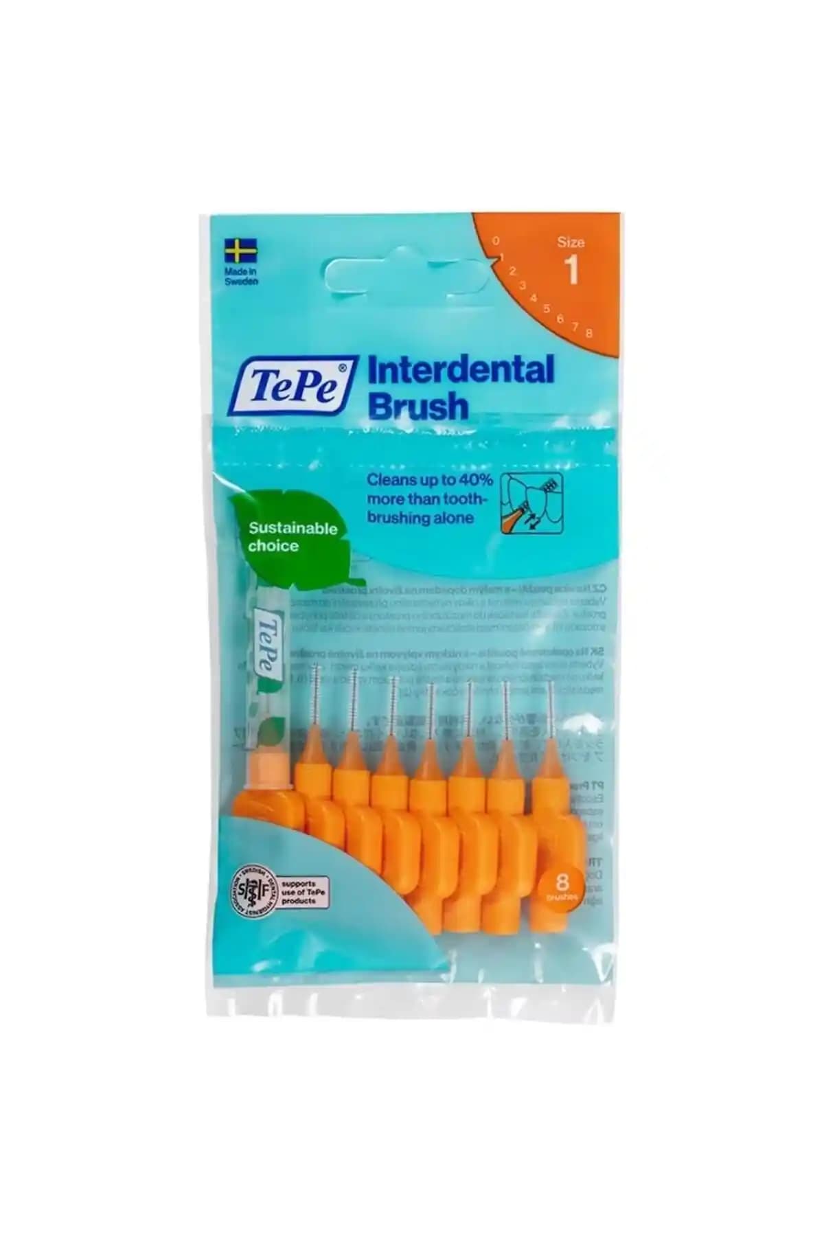 TePe Arayüz Fırçası 0.45 mm Turuncu: Hassas ve Etkili Ağız Temizliği İçin Uygun Çözüm