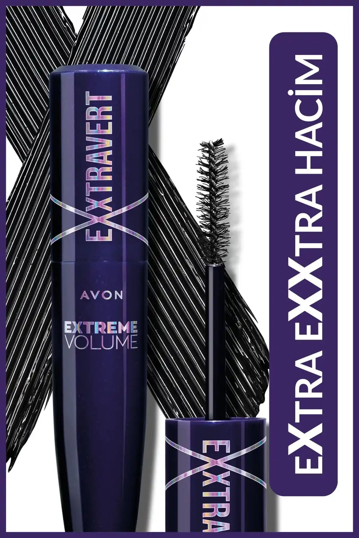 Avon Exxtravert Maskara ile Dolgun ve Uzun Kirpiklere Kolayca Ulaşın