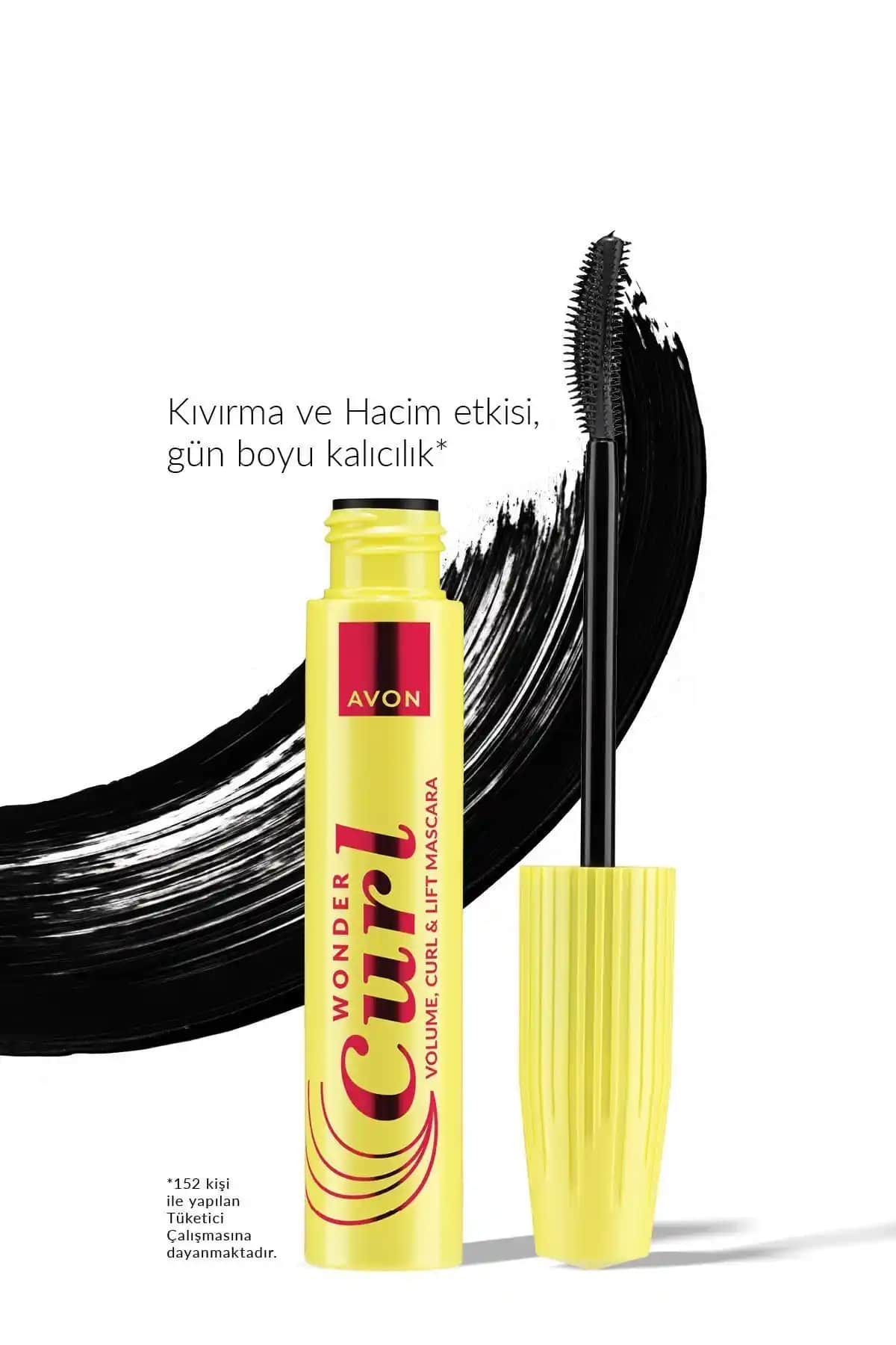 Avon Wondercurl Maskara ile Kirpiklerde Hacim, Kıvırma ve Uzunluk Sağlayan Yenilikçi Formül