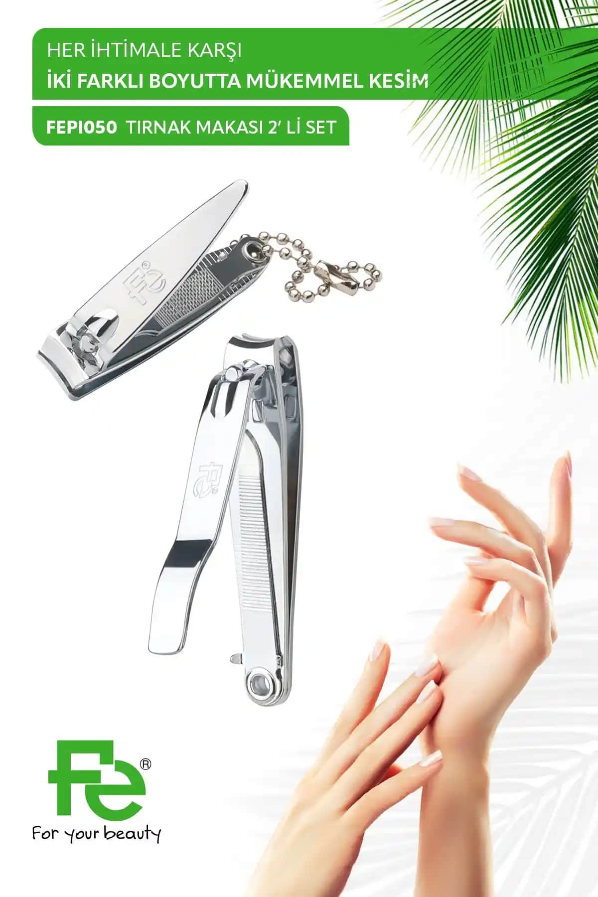 Fe Tırnak Makası Seti ve Muggio Profesyonel Paslanmaz Çelik Tırnak Makası Karşılaştırması