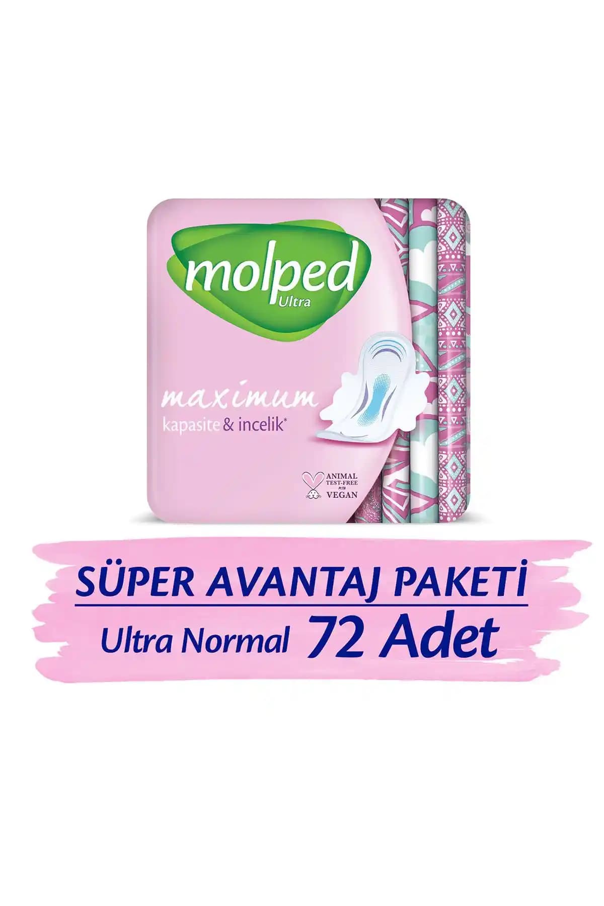 Molped Ultra Hijyenik Ped Normal ve Uzun Süper Avantaj Paketi Karşılaştırması