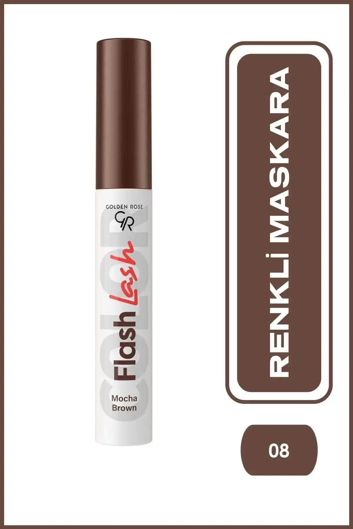 Golden Rose Flash Lash Renkli Maskara ile Kirpiklere Renk ve Hacim Katın