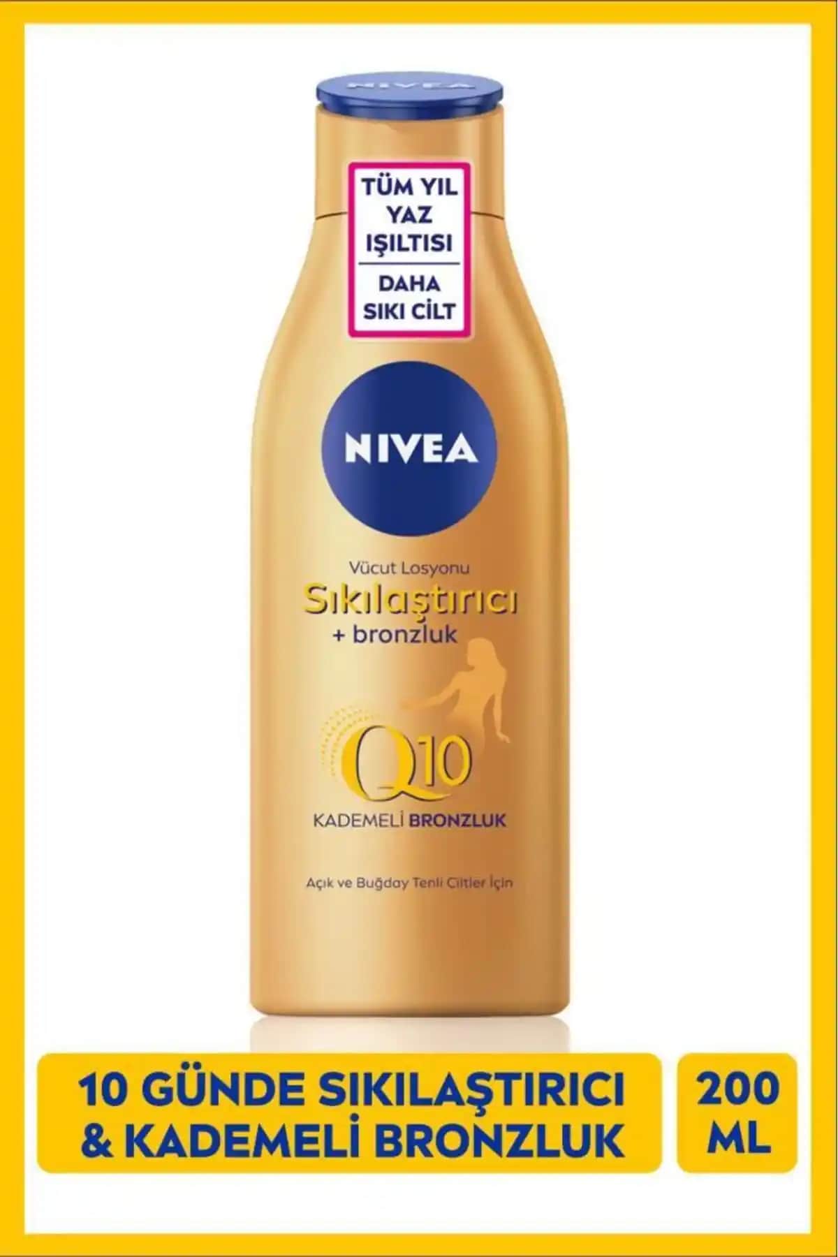 NIVEA Q10 Sıkılaştırıcı ve Bronzlaştırıcı Vücut Losyonu Karşılaştırması ve Özellikleri