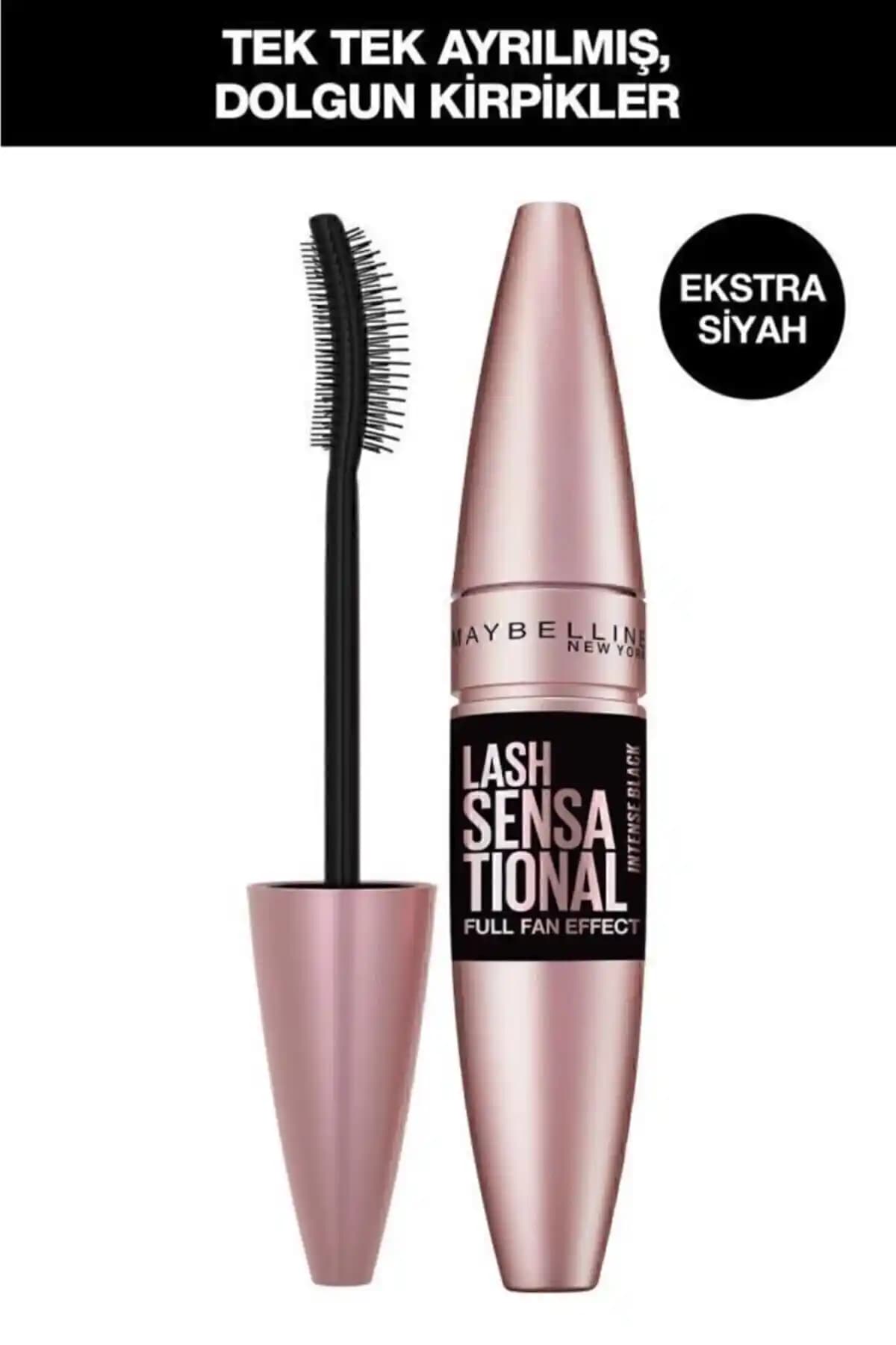 Maybelline Lash Sensational Intense Black Maskara: Hacim ve Kıvrım Sağlayan Günlük Kullanım Ürünü