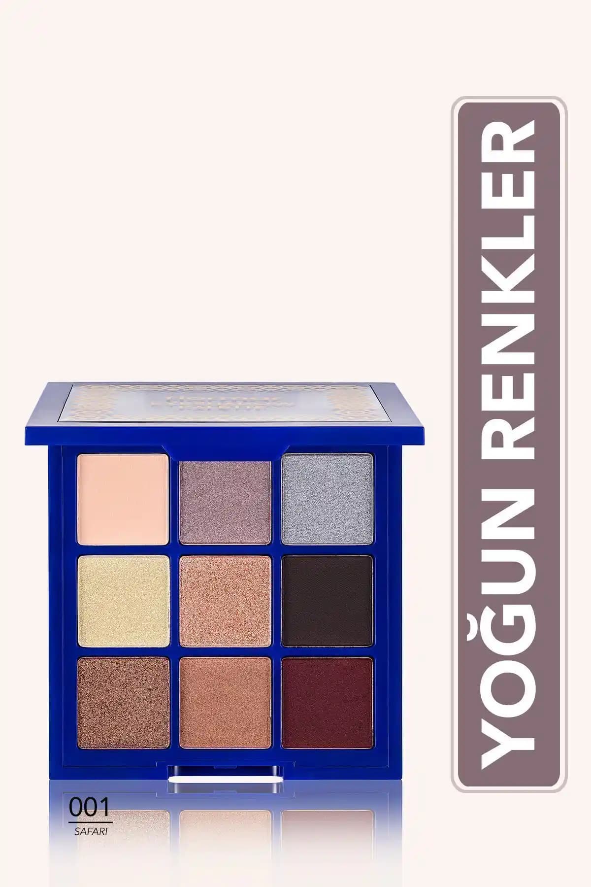 Flormar Mat & Işıltılı Far Paleti ve Kremsi Versiyonu Karşılaştırması