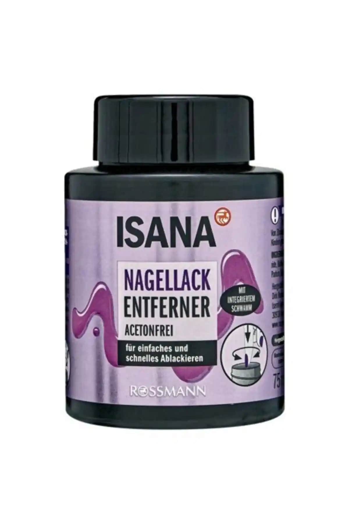 ISANA Süngerli Asetonsuz Oje Çıkarıcı: Doğal İçerikli ve Kolay Kullanımlı Tırnak Bakım Ürünü