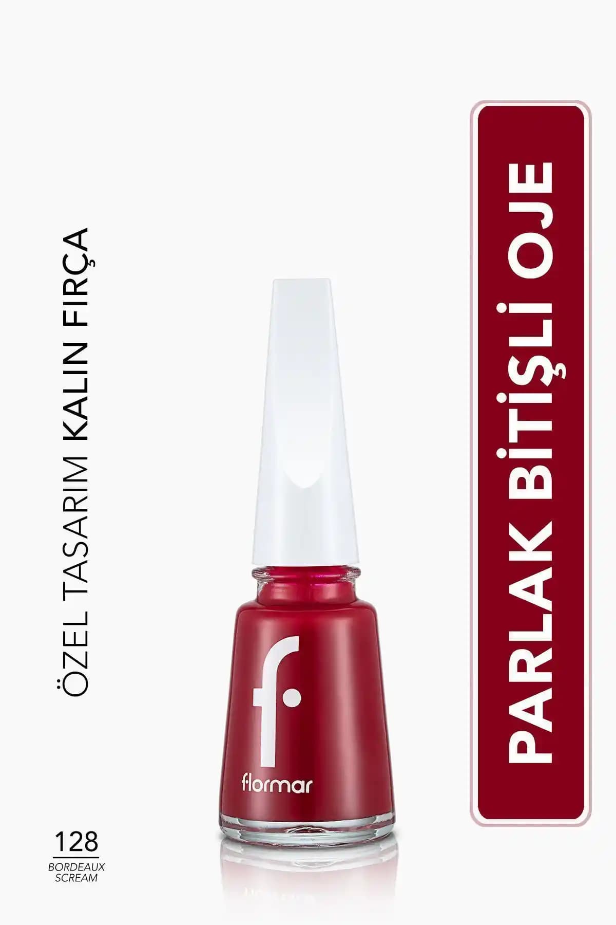 Flormar Nail Enamel Fne-128 Bordeaux Scream: Şık ve Dayanıklı Parlak Oje Tanıtımı