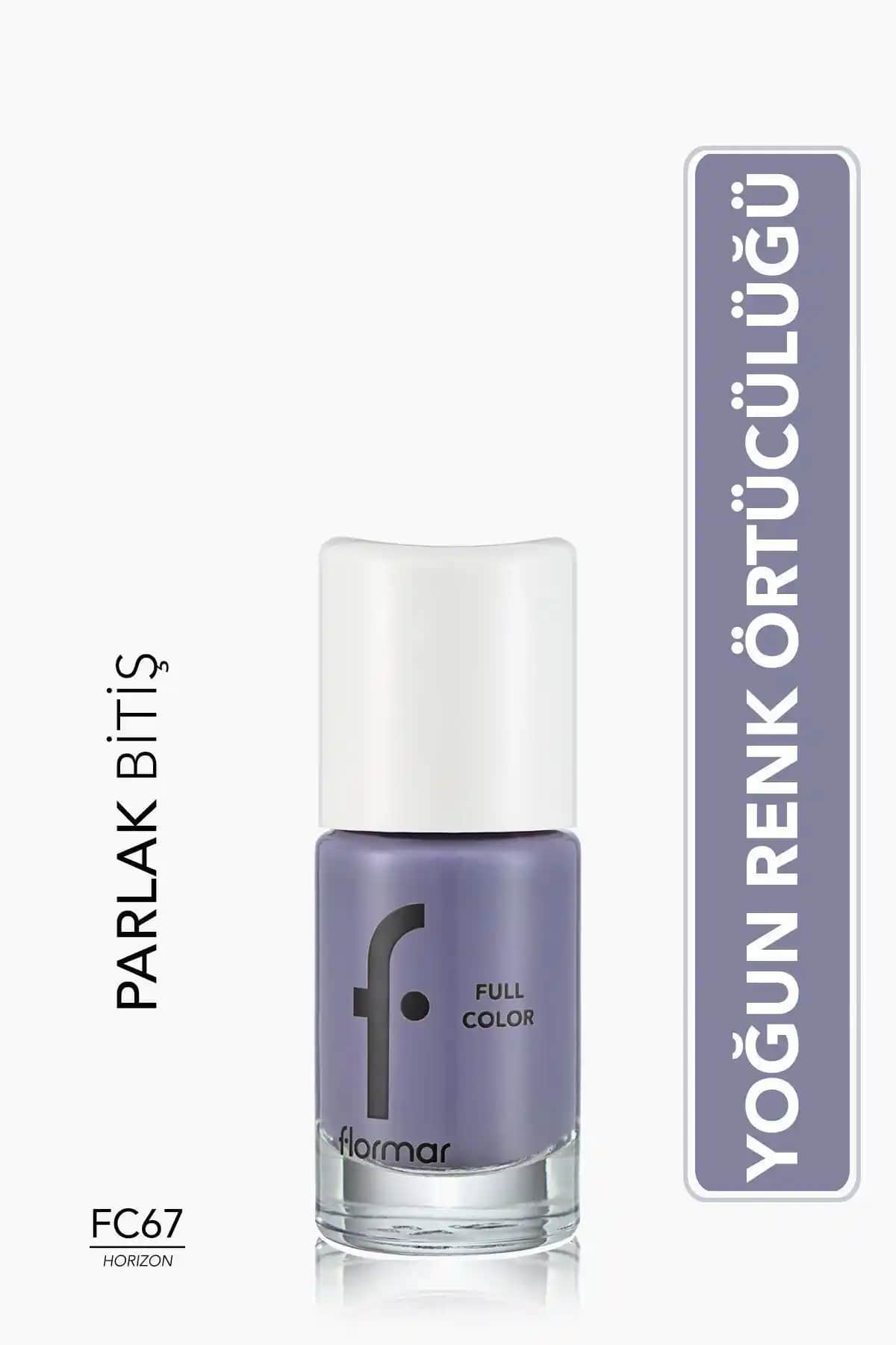 Flormar Yoğun Pigmentli Parlak Oje FC67 Horizon ile canlı ve dayanıklı tırnaklar