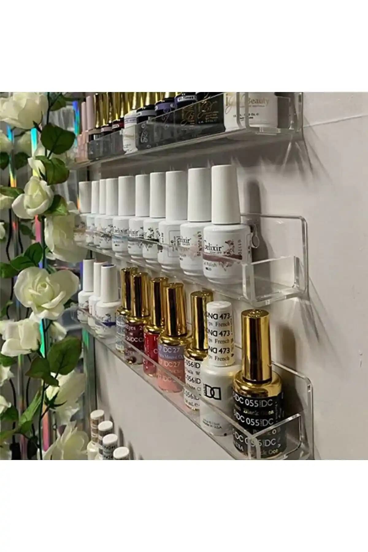 NOBELL 42 cm Genişliğinde Oje Standı Şık ve Fonksiyonel Tasarımıyla Öne Çıkıyor