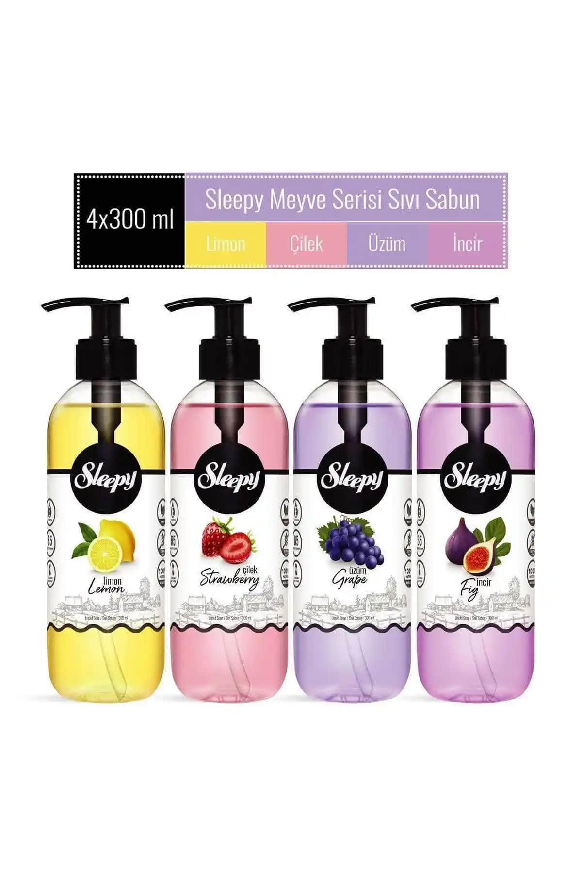 Sleepy Meyve ve Blue Care Serisi Sıvı Sabun Karşılaştırması ve Özellikleri