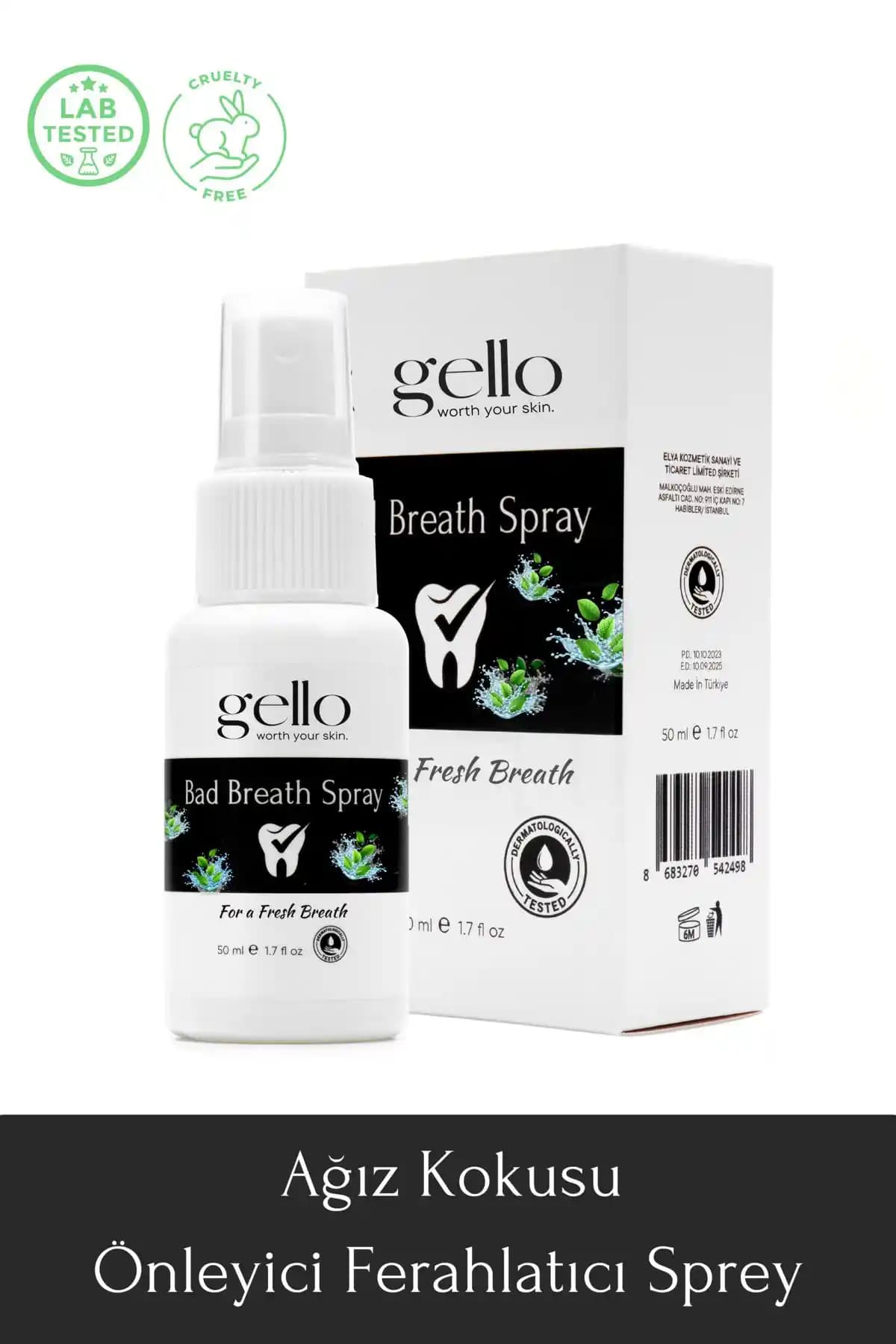 GELLO ve NIVOSHE Ağız Kokusu Spreyleri Karşılaştırması