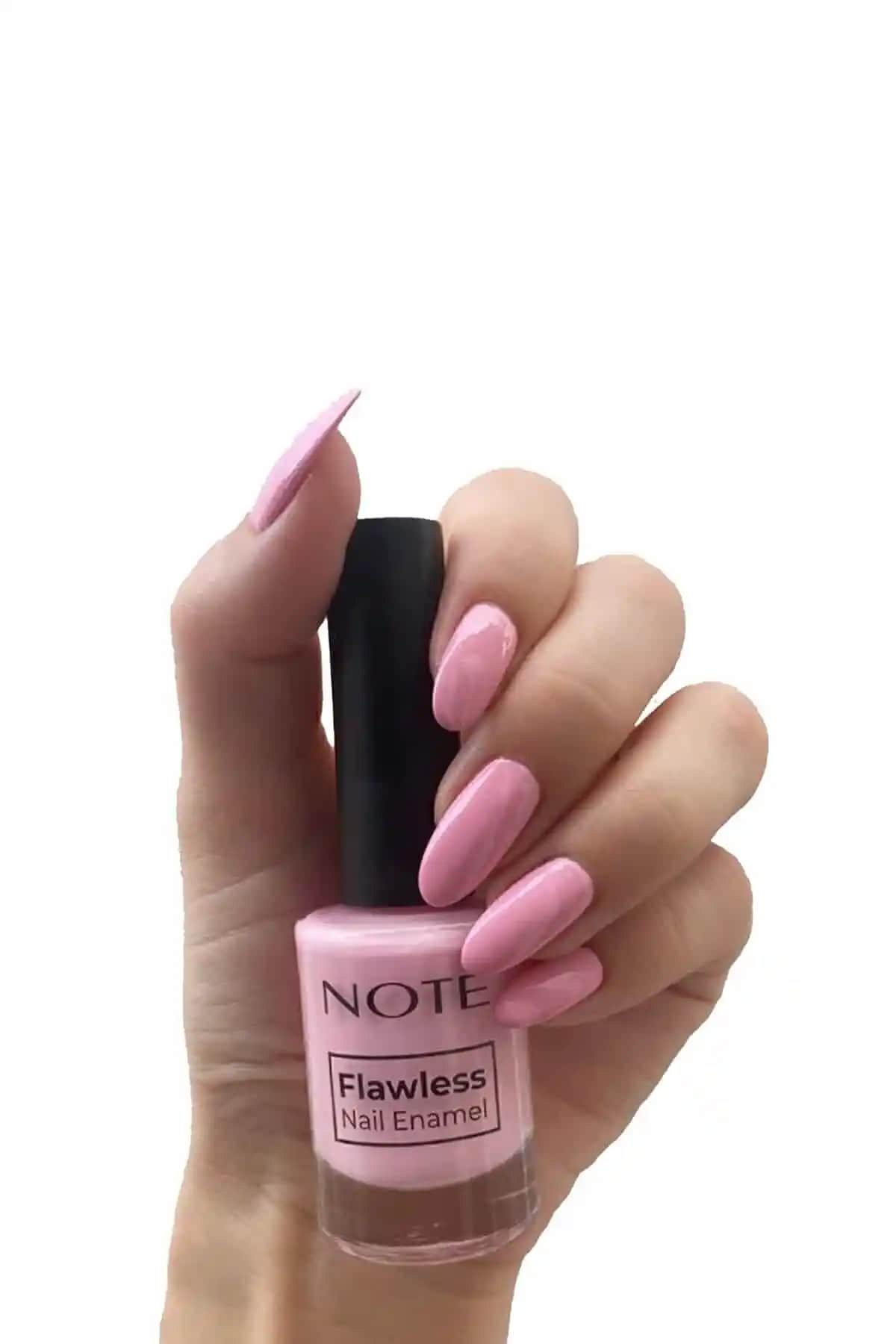 Note Cosmetics Nail Flawless Baby Pink Oje: Güvenli ve Uzun Süre Dayanan Modern Tırnak Bakım Ürünü