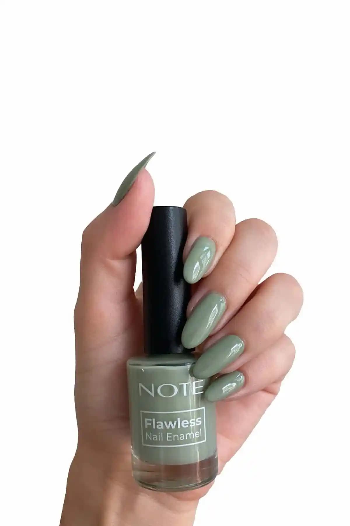 Note Cosmetics Nail Flawless Oje 38 Conquer Yeşil – Güçlü Kapatıcılık ve Uzun Dayanıklılık