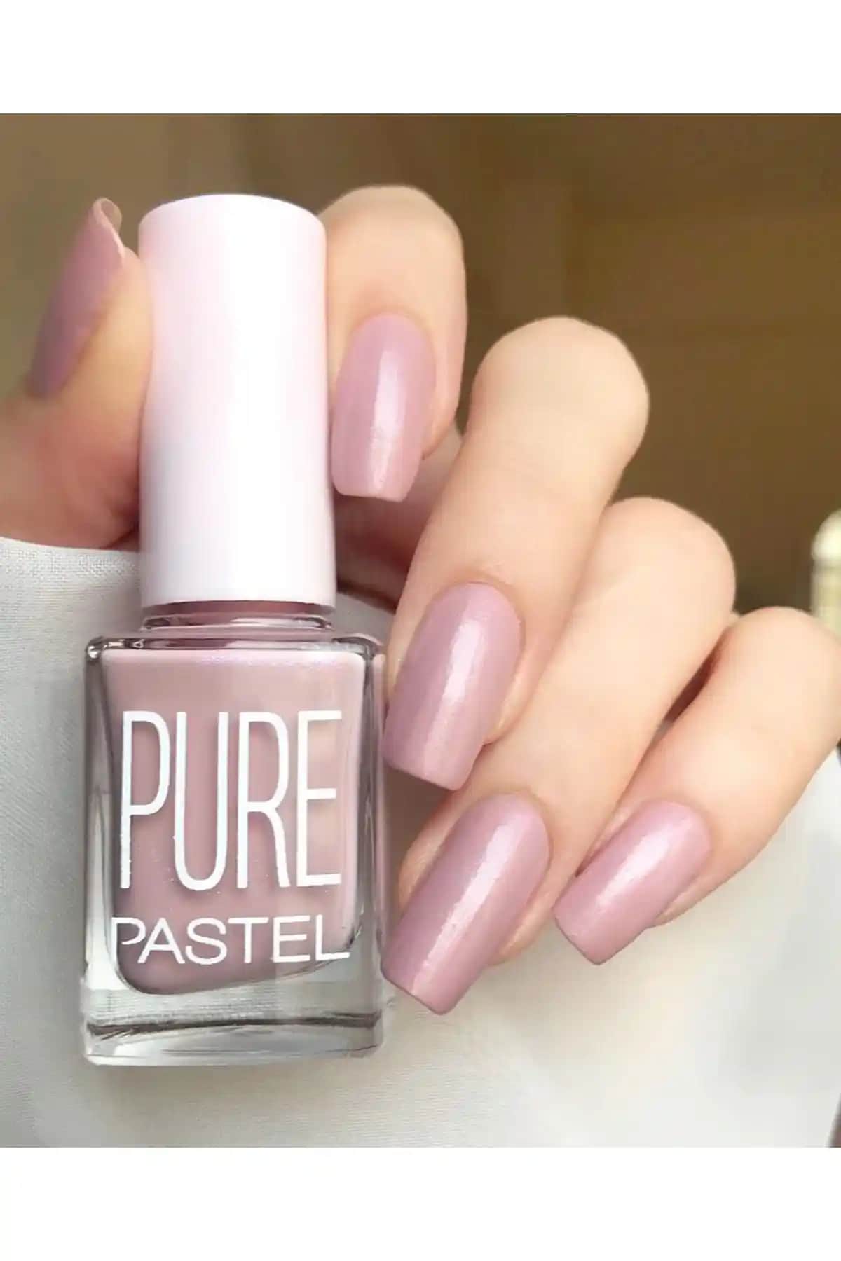 Pastel No: 607 Mat Gri Oje - Şık ve Kalıcı Günlük Kullanım Rengi