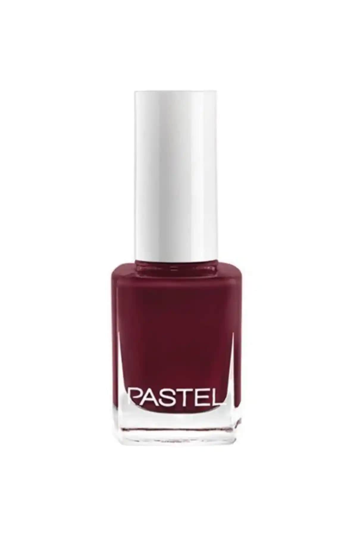Pastel Oje 257 Bordo Parlak ve Sağlıklı Renkli Tırnak Süsleme Ürünü