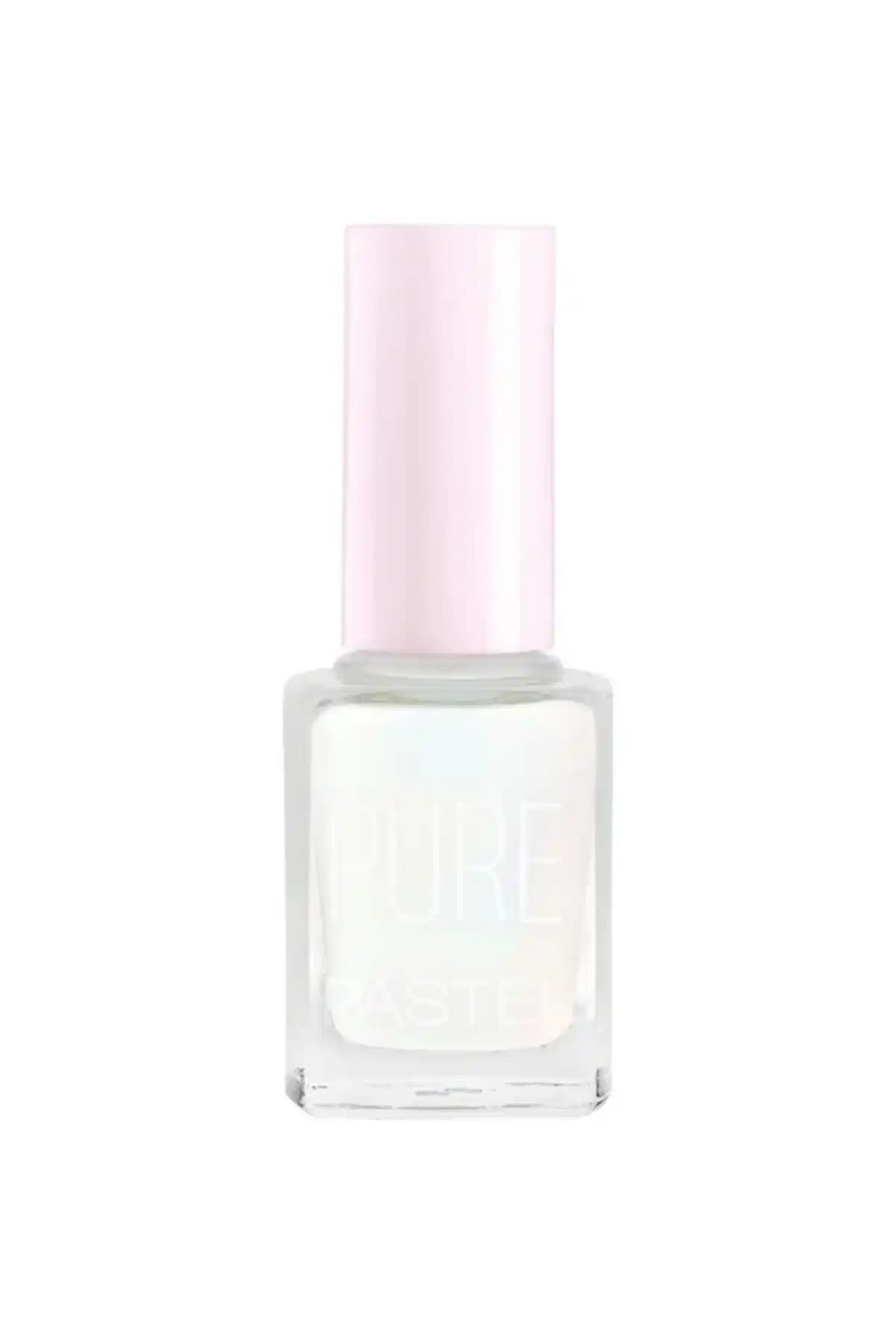 Pastel Pure Oje 601 Beyaz Sedefli Kalıcı Tırnak Rengi ve Uygulama Özellikleri