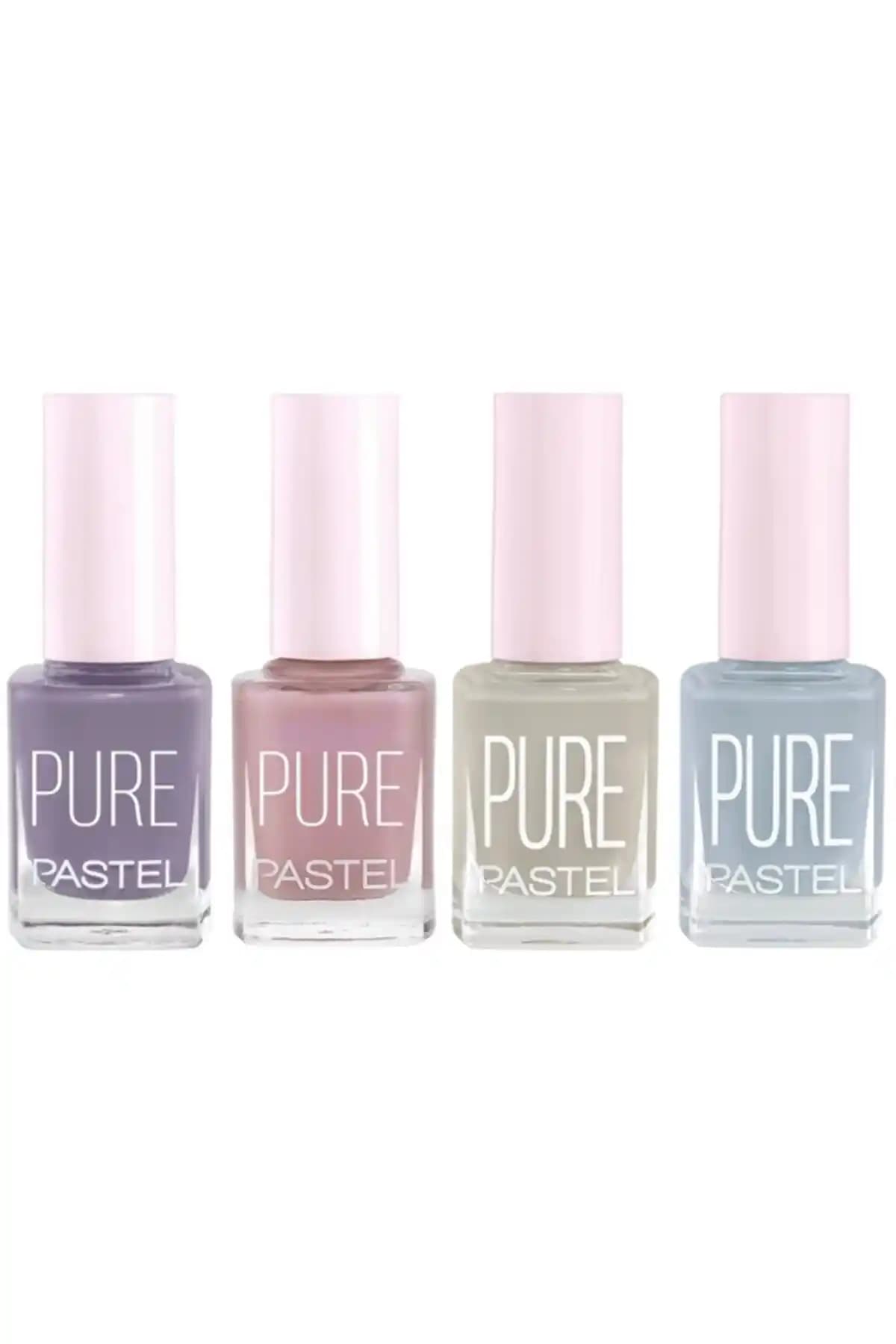 Pastel Synee Oje Seti 606-610 Renkli ve Kalıcı Tırnak Bakım Ürünü