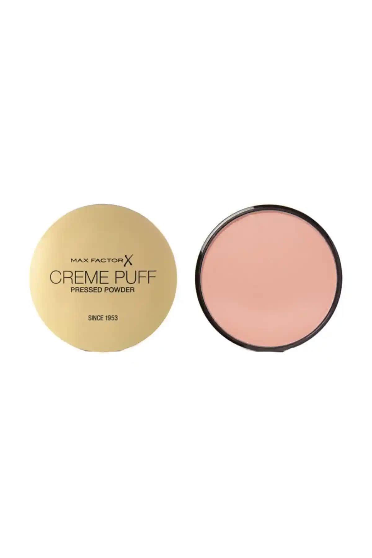 Max Factor Creme Puff Pudra Kompakt 81 Truly Fair - Doğal ve Mat Görünüm Sağlayan Makyaj Ürünü